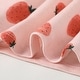 preview thumbnail 3 of 2, 100% Organic Cotton Toddler Summer 2 Piece short sleeve Pajama Set - Pink Strawberry
