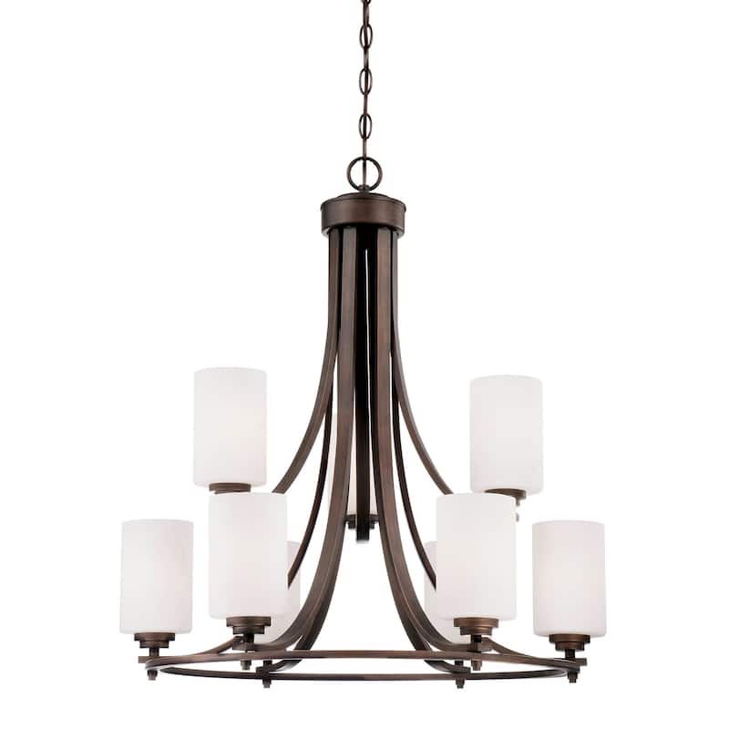 Millennium Lighting Bristo 9 Light 2 Tier Chandelier