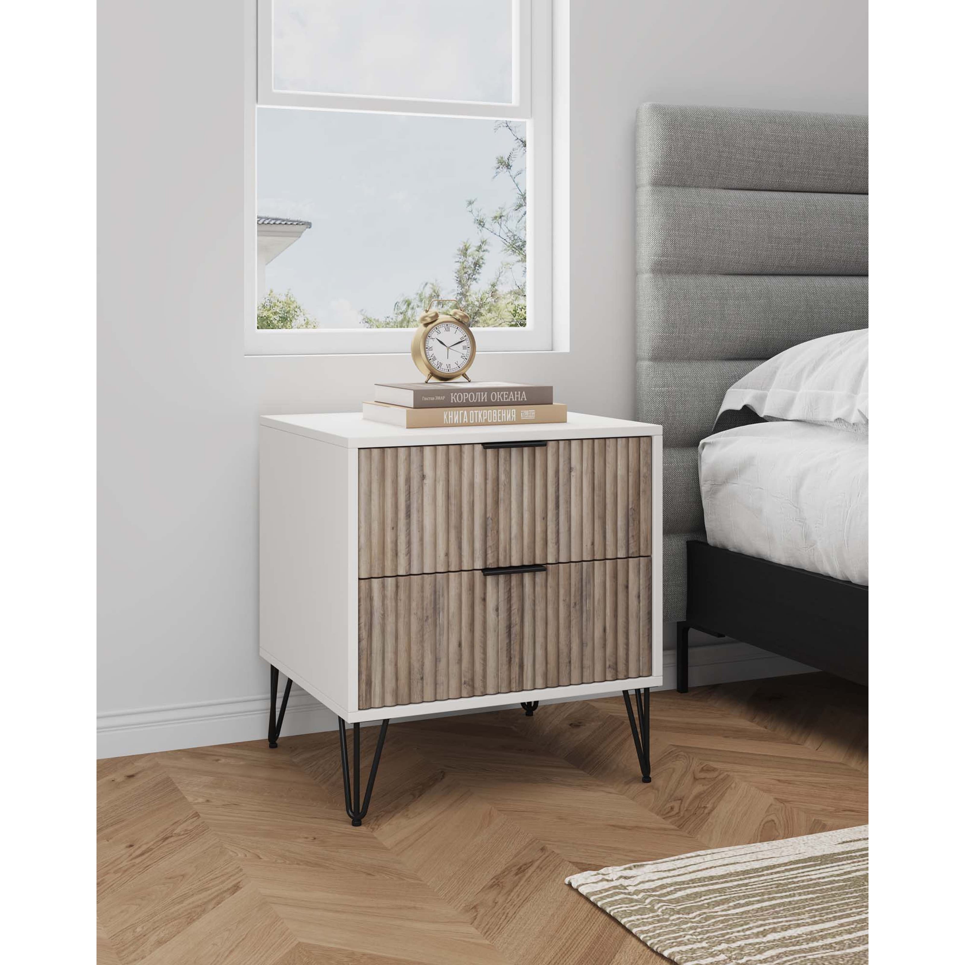 Option White and Rustic Grey