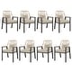 preview thumbnail 21 of 28, MAISON ARTS Outdoor Dining Chairs Set with Cushions 8-piece Standard Chair