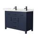 Option Dark Blue / Giotto Quartz Top / Matte Black