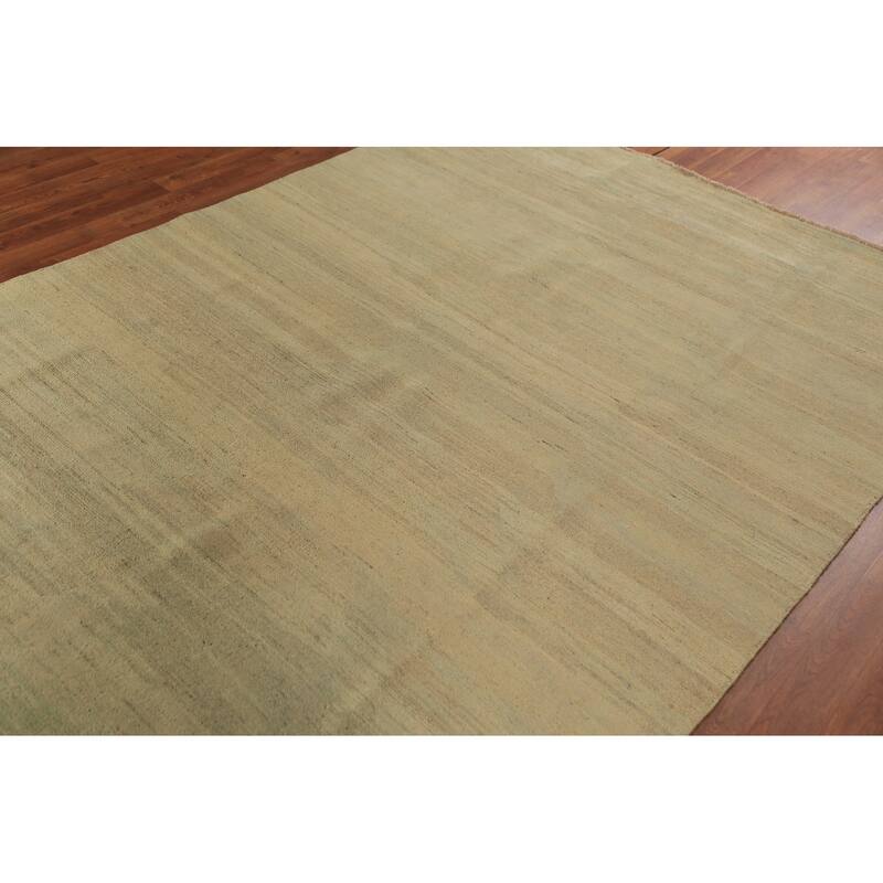 Gabbeh Modern Area Rug Handmade Wool Carpet - 5'10" x 8'5"