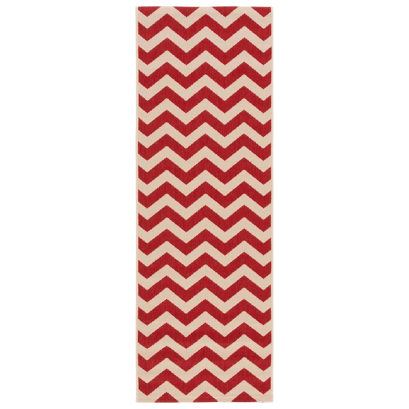 SAFAVIEH Courtyard Reeta Indoor/ Outdoor Waterproof Patio Backyard Rug