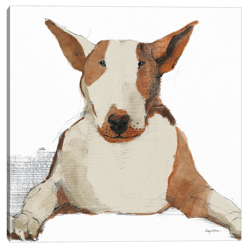 Orpheus Watercolor by Avery Tillmon Canvas Art Print