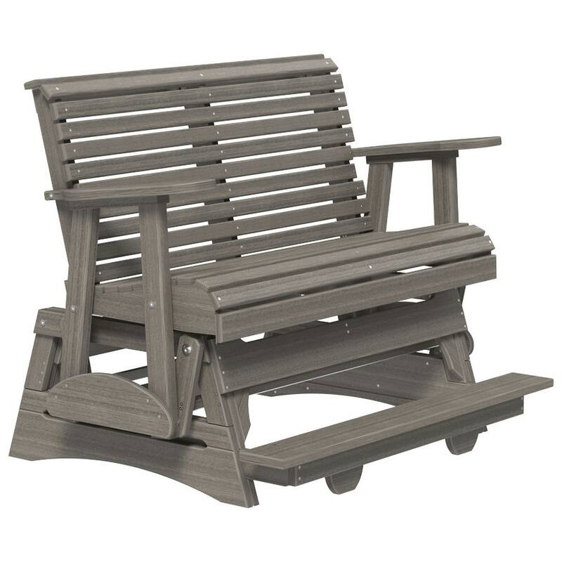 Poly Lumber Plain Rollback Balcony Glider