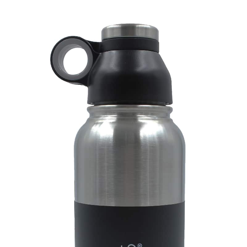 Brentwood GeoJug 40oz Stainless Steel Vacuum Insulated Water Bottle