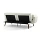 preview thumbnail 17 of 24, 73.5 Inch Futon Sofa Bed Convertible Upholstered Couch Sleeper