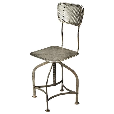 Industrial Cool Swivel Chair - 17.75" W x 38.5" H x 17.75" D