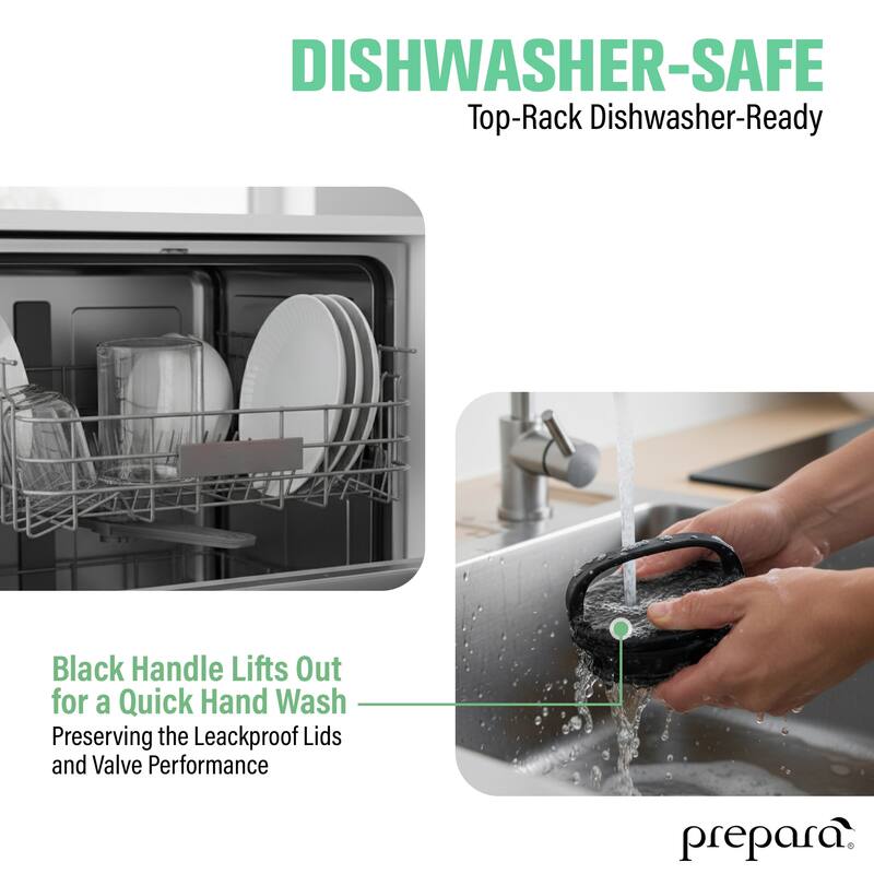 Prepara Set of 2 Evak Fresh Saver Airtight Containers