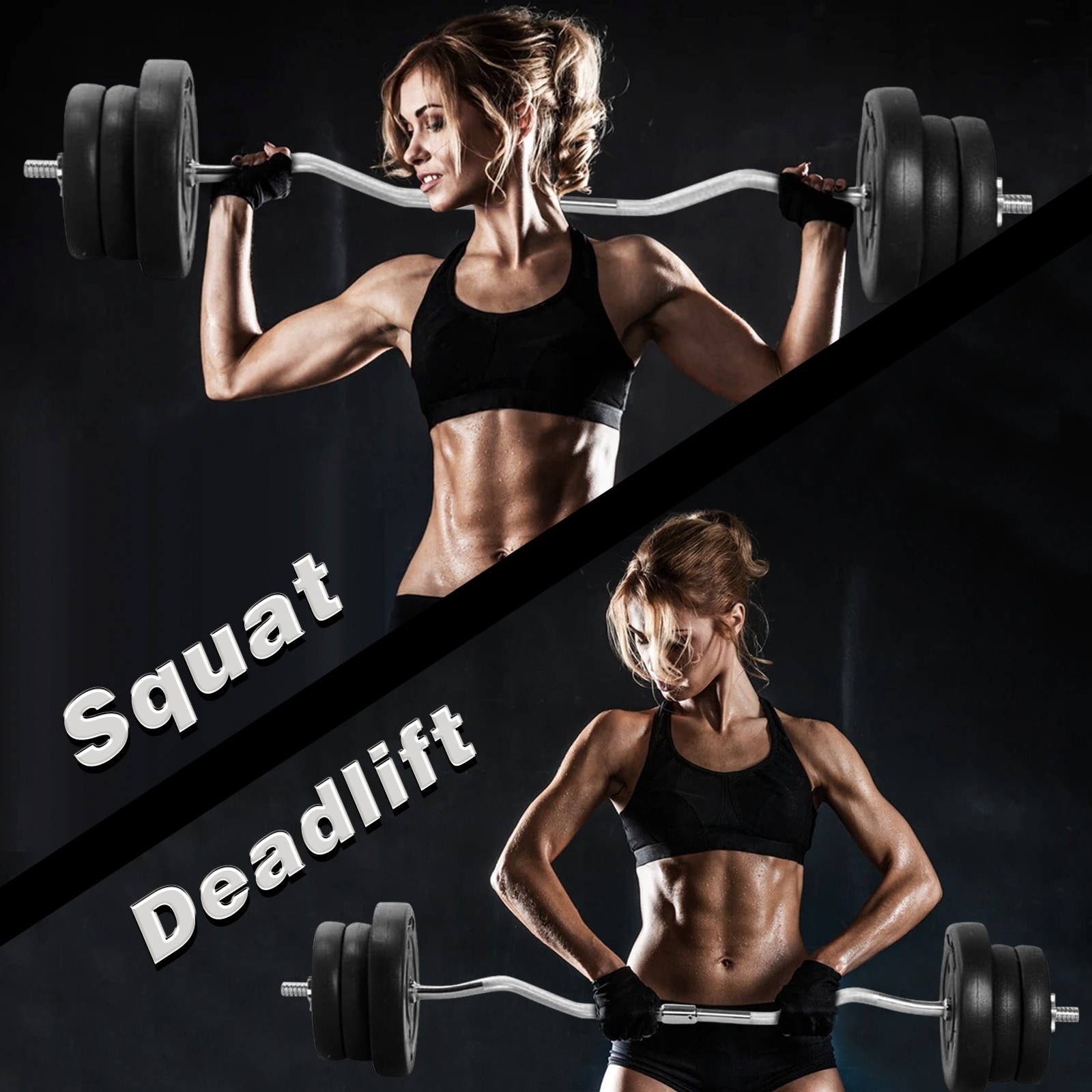 Barbell Weight 4ft Gym Rod Deadlift Barbell Set Barbell Weight Set