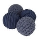 preview thumbnail 12 of 16, Jute Coastal Orbs & Vase Filler (Set of 4) - S/4 4"W, 4"H