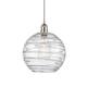 Option Brushed Satin Nickel / Clear Deco Swirl
