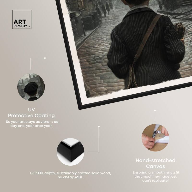 Oliver Twist Classic Canvas by Art Remedy