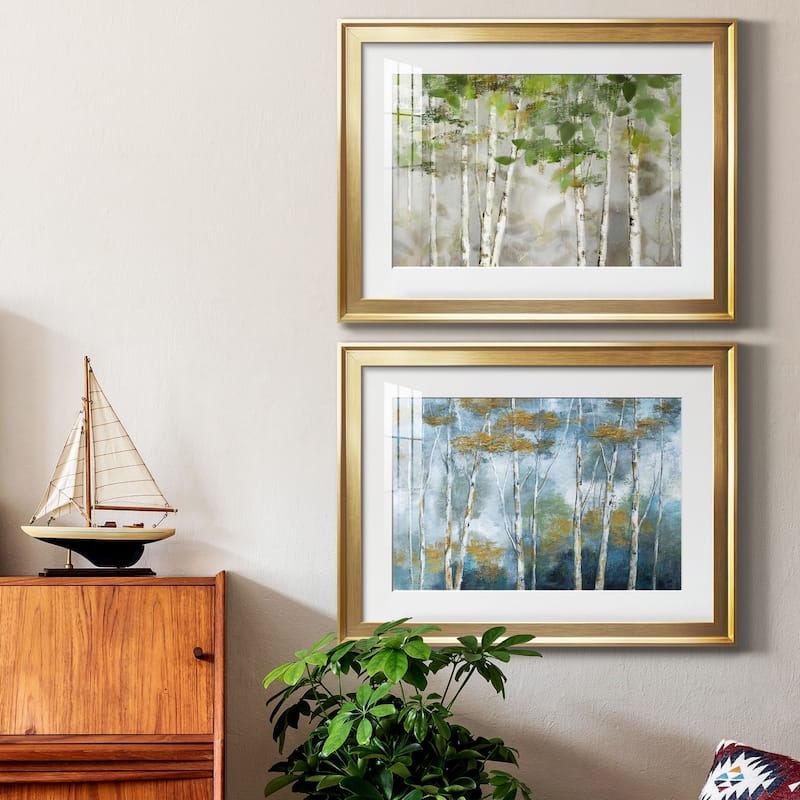 Evergreen Forest Premium Framed Print - Ready to Hang