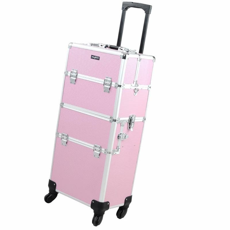 3 in 1 Aluminum Cosmetic Makeup Case Tattoo Box