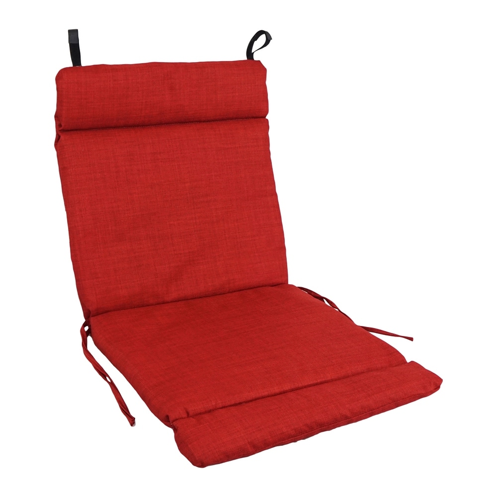 20-inch by 40-inch Outdoor Seat/Back Chair Cushion - 20" x 40"