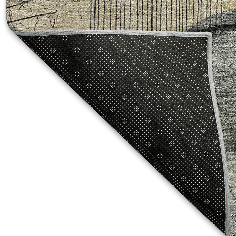 Premium Washable Super Soft Modern Floral Mayfield Rug