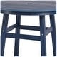 preview thumbnail 105 of 111, Polytrends Laguna Hdpe All Weather Outdoor Patio 35" Round Counter Table
