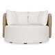 preview thumbnail 1 of 8, Uttermost Sunset Outdoor Round Swivel Day Bed