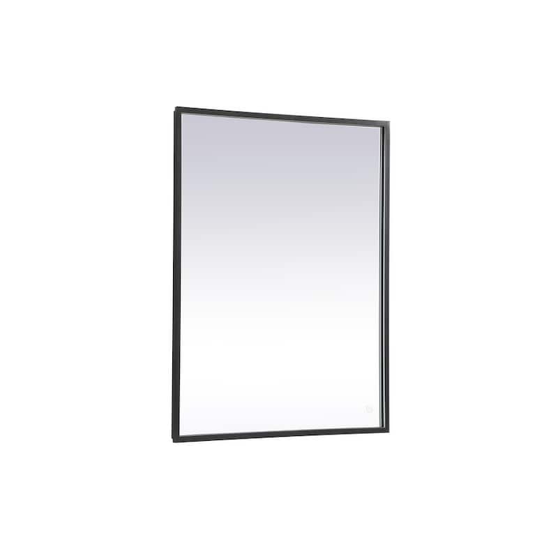 Indigo Home 30x40 inch LED mirror with adjustable color temperature