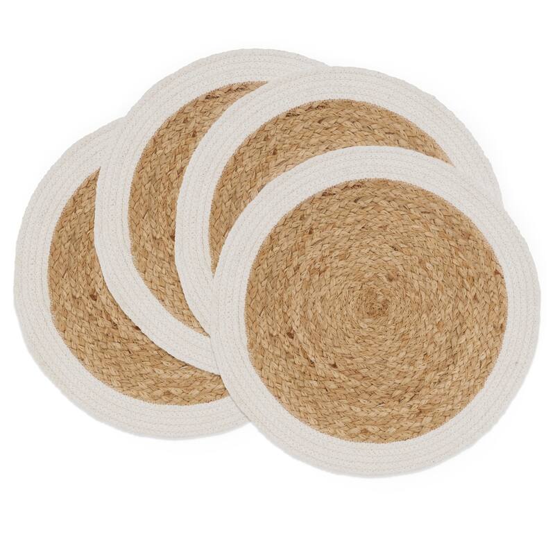 Rustic Jute Braided Placemat (Set of 4)