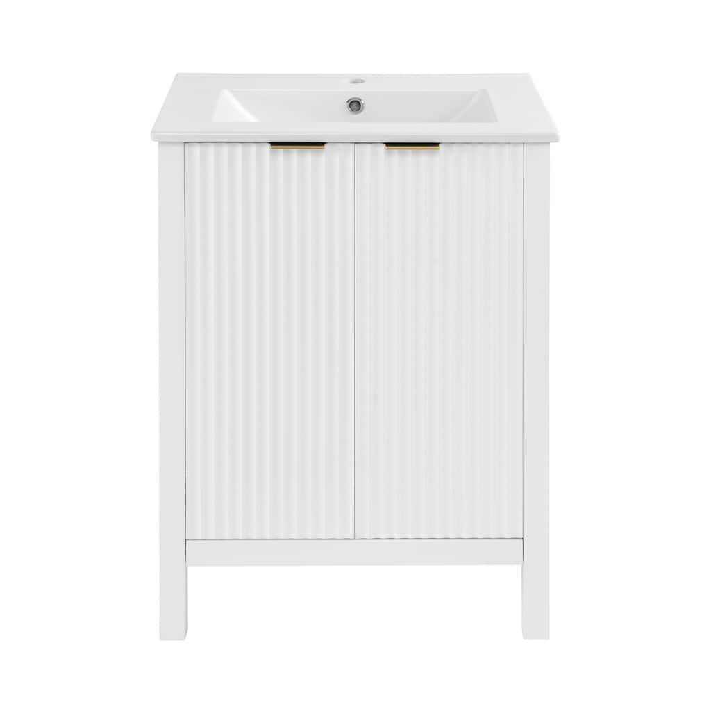 Swiss Madison SM-BV290 Bastille 24" Free Standing Single Basin Vanity