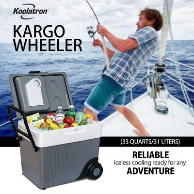 Kargo Wheeler W65 Thermoelectric 12V Cooler Warmer, 31L