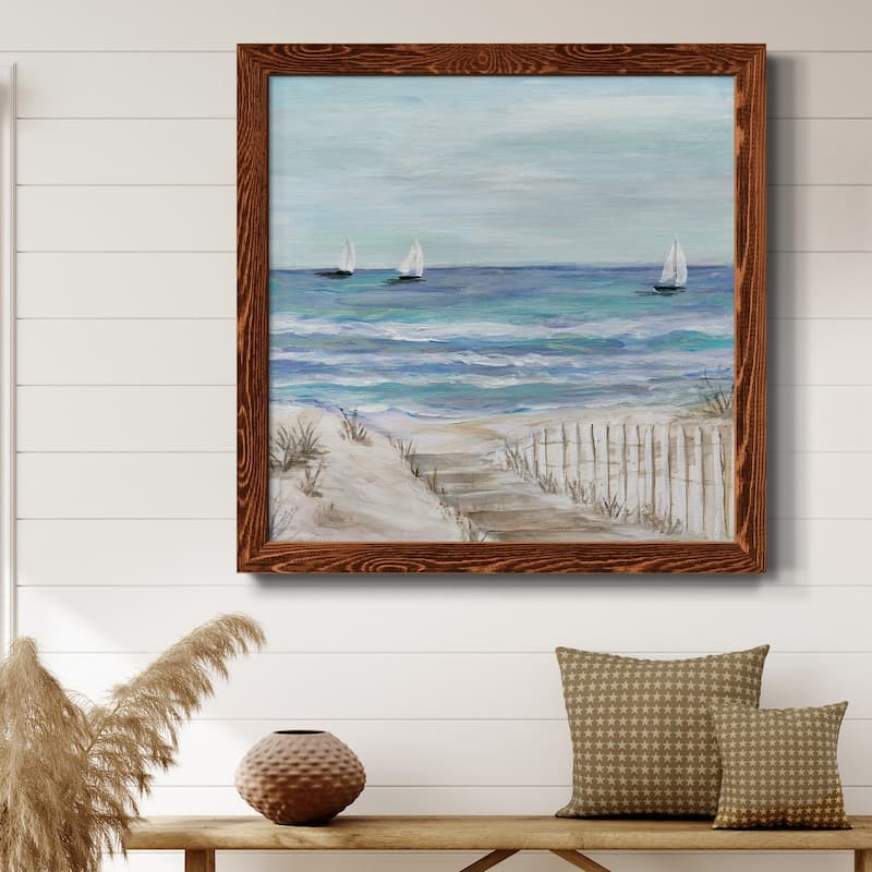 Gulf Shores III-Premium Framed Canvas - Ready to Hang