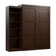 preview thumbnail 33 of 54, Pur Queen Murphy Bed with Storage Unit (90W) by Bestar