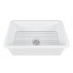 preview thumbnail 5 of 30, DeerValley Glen 32" x 19" Fireclay Rectangular Undermount Kitchen Sink