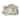 Elama Marketplace Favorites16pc Dinnerware Set in Embossed White