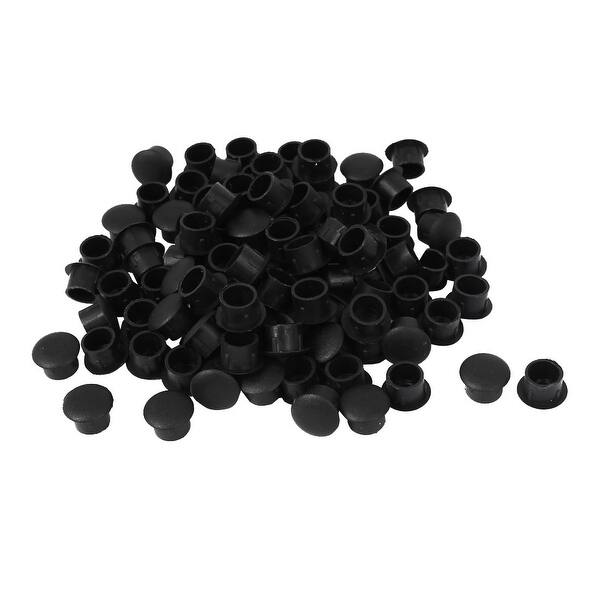 Shop Unique Bargains 100 Pcs Plastic Plug Furniture Cap Screw