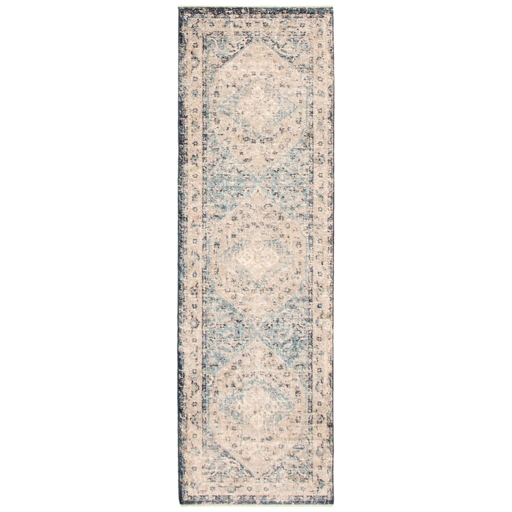 ECARPETGALLERY Machine Woven Bolivia Bijar Grey Rug - 2'2 x 8'0