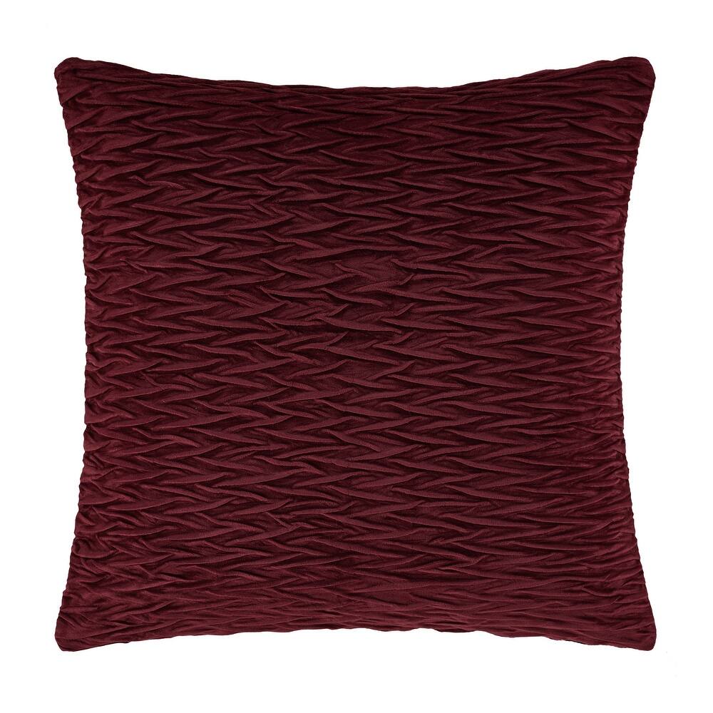 Townsend Ripple Pillow 20" Square Decorative Throw Pillow Cover