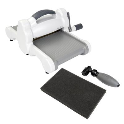 Sizzix Big Shot Machine and Sizzix Making Tool Die Brush & Foam Pad - 14 1/4" x 12 3/8" x 6 5/8
