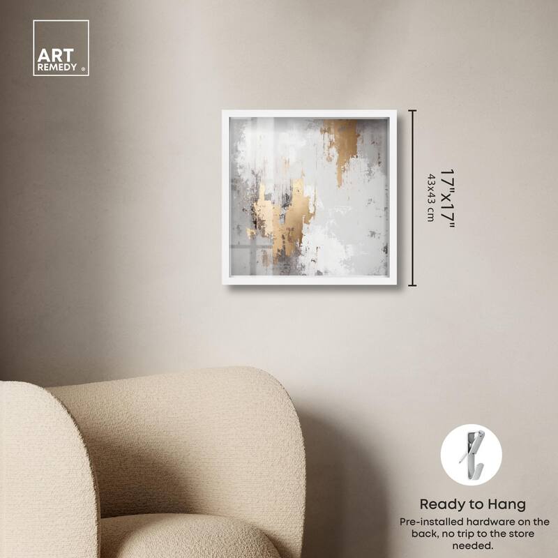 Ghostly Glimmer I Shadowbox by Art Remedy