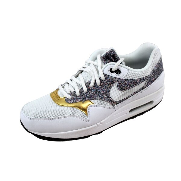 Shop Nike Women's Air Max 1 SE WhiteWhite Black 881101 100 Shop Nike Women's Air Max 1 SE WhiteWhite Black 881101 100