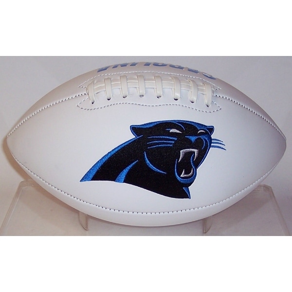 Carolina Panthers Embroidered Logo "Signature Series" Football