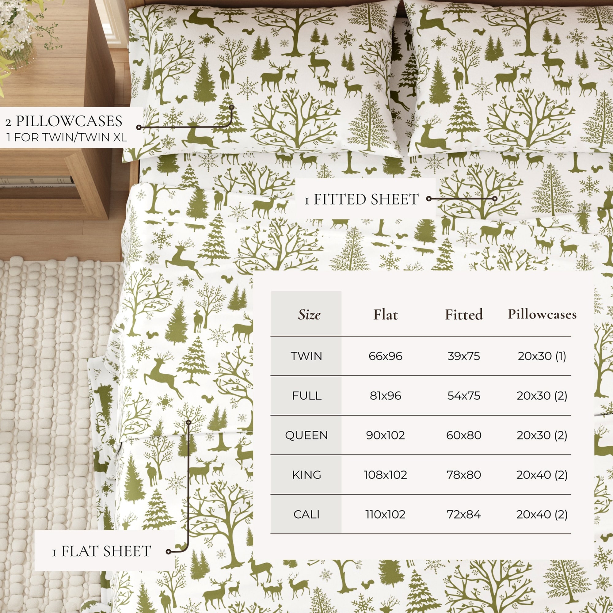 Linery & Co. Winter Turkish Cotton Double-Brushed Flannel-image