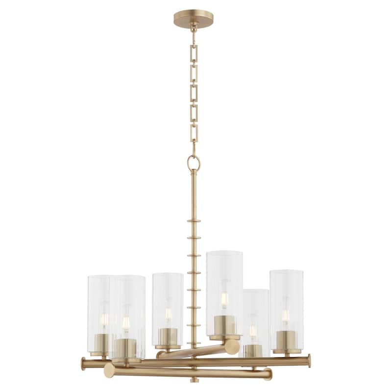 Quorum International 641-6 Mercier 6 Light 26" Wide Chandelier