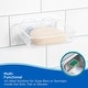 preview thumbnail 5 of 9, Kenney Plastic Suction Cup Soap or Sponge Dish - Clear