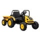preview thumbnail 28 of 28, 12V Kids Ride On Tractor,Electric Vehicle Car with Remote Control Yellow