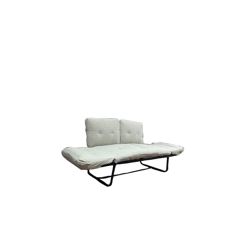 Metal Frame Futon Love Seat