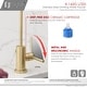 preview thumbnail 26 of 30, Kitchen Sink Drinking Water Faucet, Commercial Water Filtration Faucet, Stainless Steel, Contemporary Style High-Spout