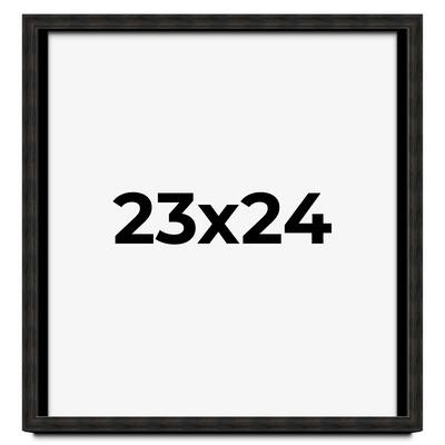 23x24 Shadow Box Black Rustic Barnwood Display Frame | 1.125 Inch