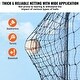 preview thumbnail 3 of 5, Baseball Batting Netting with Door & Carry Bag, Heavy Duty Enclosed PE Netting, 35FT - 35 feet