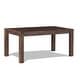 preview thumbnail 7 of 22, Grain Wood Furniture Solid Pine Montauk Dining Table rustic Walnut