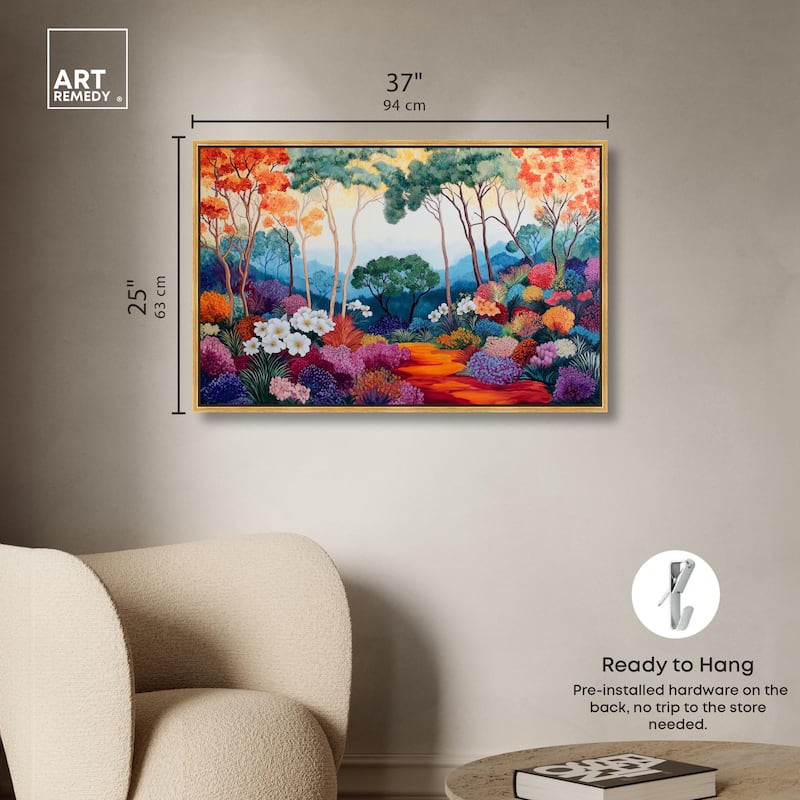 Solara's Bloom II Canvas by Art Remedy