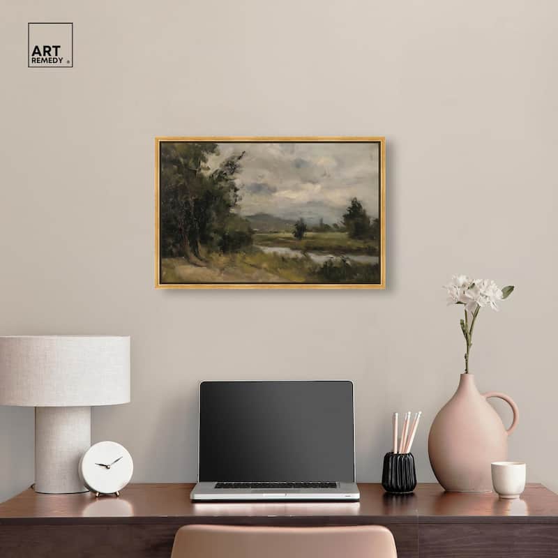 River's Path Canvas by Art Remedy