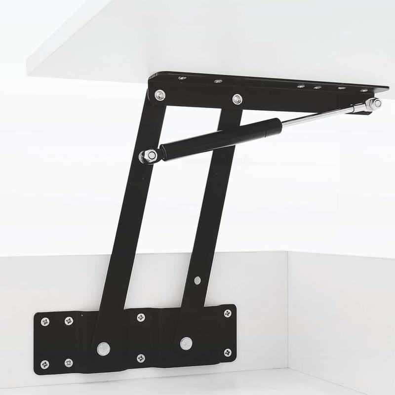 Modern Lift-Top Coffee Table with 2 Drawers
